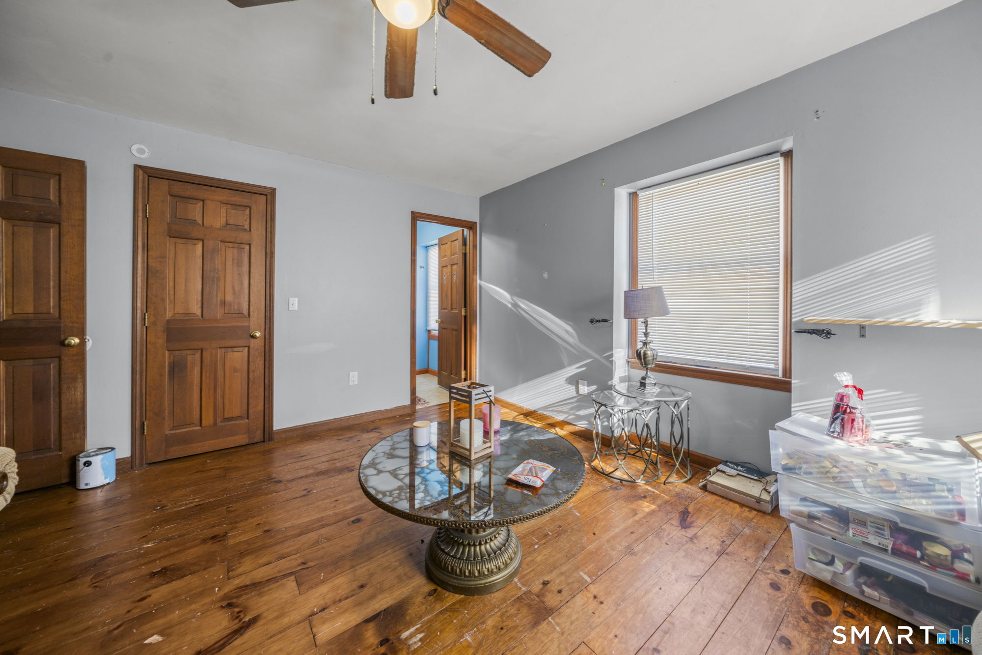 184 Black Hill Road Plainfield, CT 06374 - Photo 22 of 39 a room with furniture and wooden floor