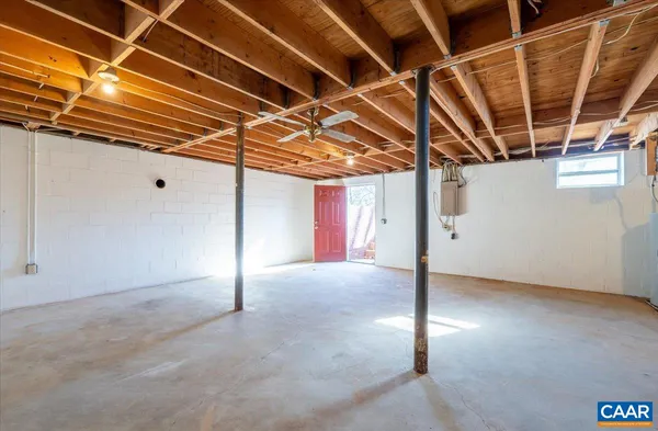 a view of empty room