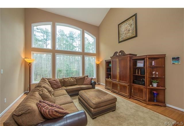 14313 Princess Mary Road Chesterfield, VA 23838 - Photo 3 of 48 a living room with furniture a lamp and large window