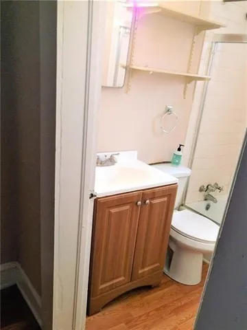 a bathroom with a sink and a toilet