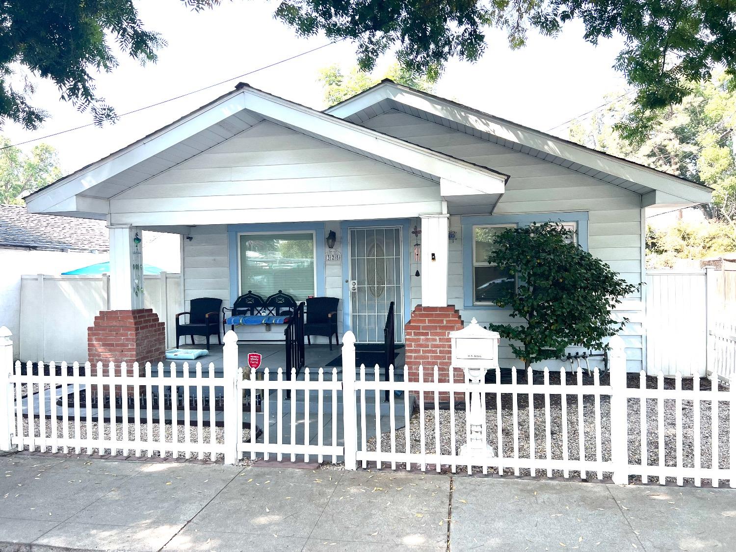a view of front of house with a porch