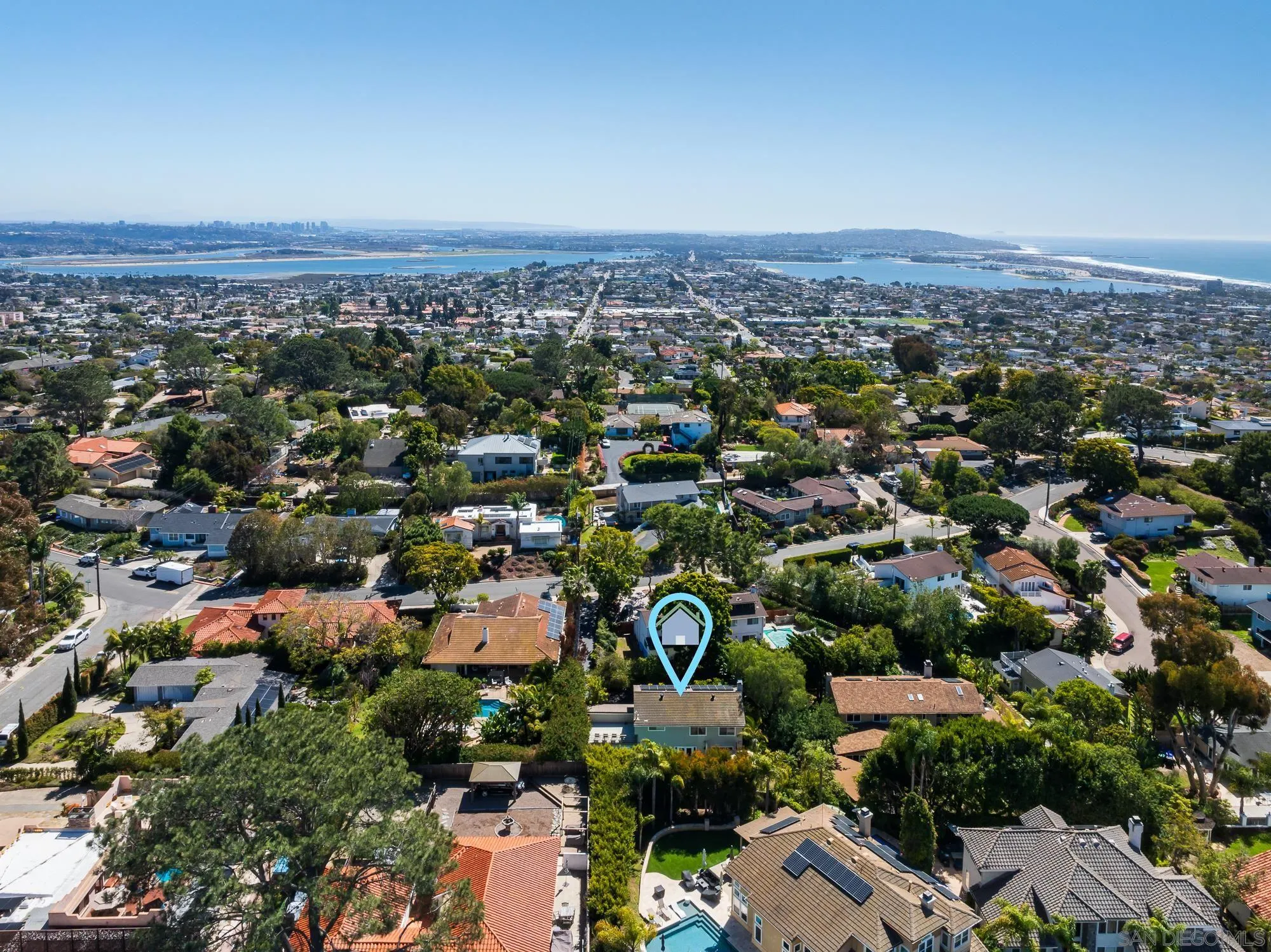 1669 Los Altos Road San Diego, CA 92109 - Photo 51 of 62 an aerial view of multiple house