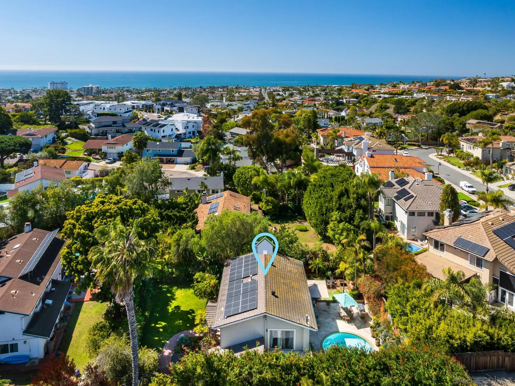 1669 Los Altos Road San Diego, CA 92109 - Photo 53 of 62 an aerial view of multiple house