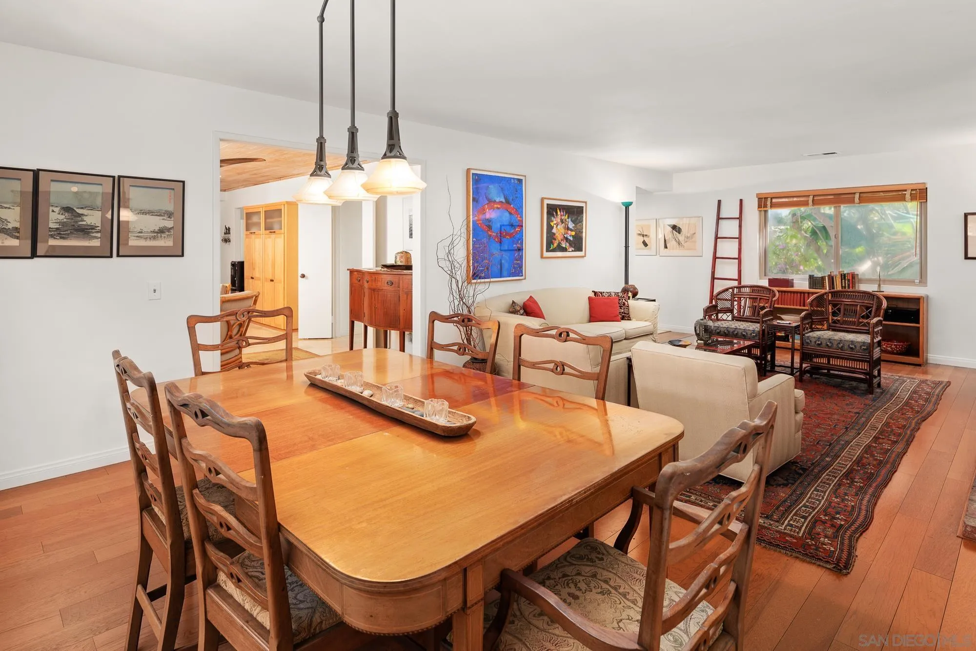 1669 Los Altos Road San Diego, CA 92109 - Photo 8 of 62 a view of a dining room with furniture window and outside view