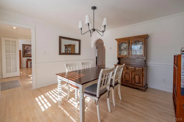 a bedroom with furniture and a bed