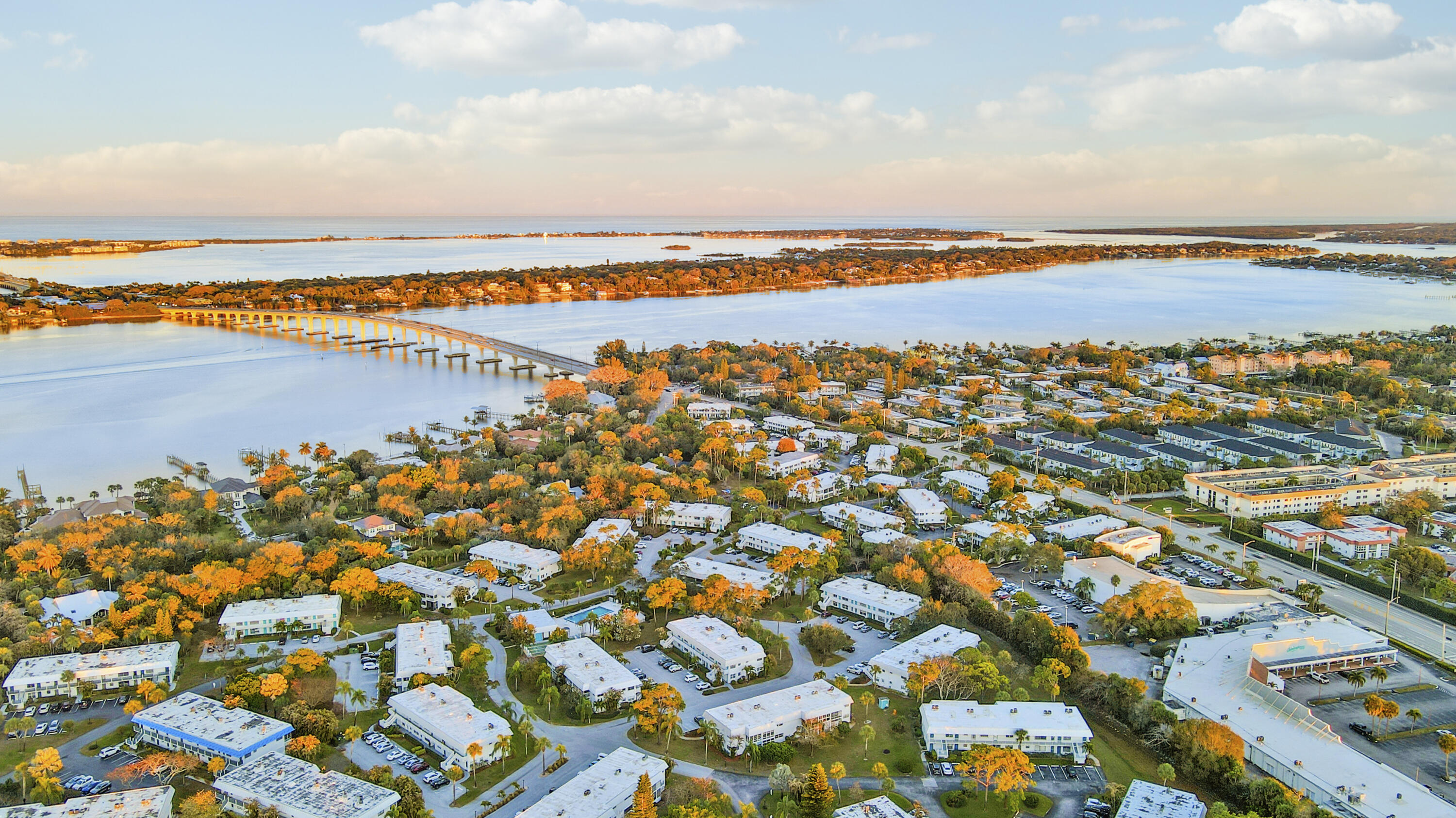 2929 Southeast Ocean Boulevard, Unit 1122 Stuart, FL 34996 - Photo 36 of 37 a view of city and ocean