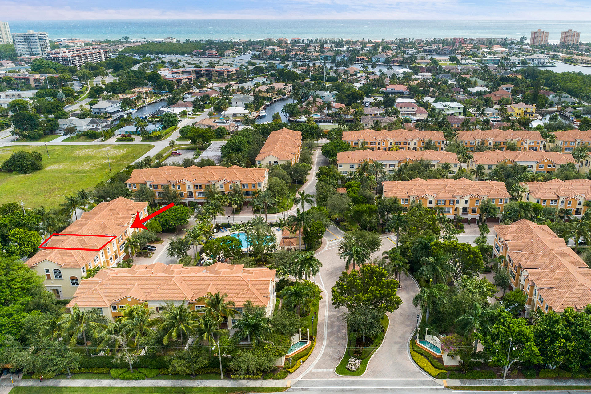 5765 Northeast Verde Circle Boca Raton, FL 33487 - Photo 2 of 7 Aerials 5765 NE Verde Cir, Boca Raton, F
