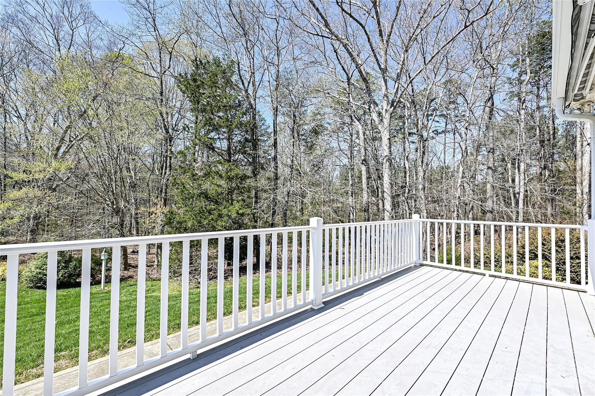 8834 Wingard Road Waxhaw, NC 28173 - Photo 16 of 46 a view of a wooden roof deck