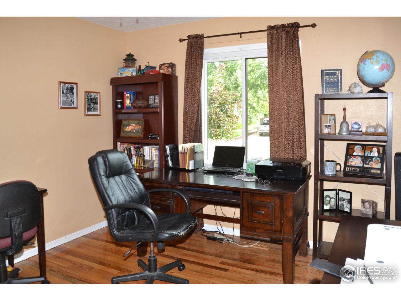 4839 West 6th Street Road Greeley, CO 80634 - Photo 12 of 23 office / bedroom 3 with beautiful hardwood floors