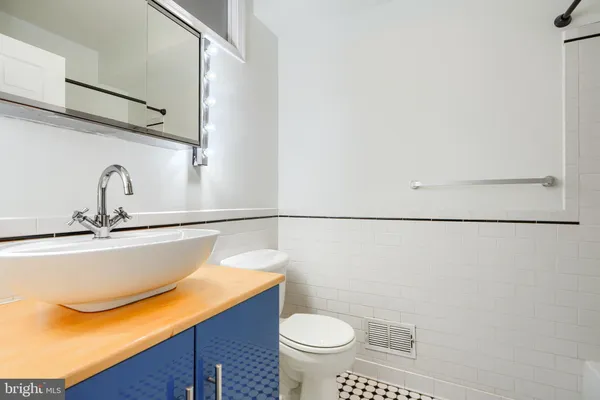a bathroom with a sink and a toilet