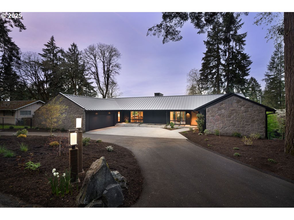 2627 Park Road Lake Oswego, OR 97034 - Photo 43 of 47 a front view of a house with a yard