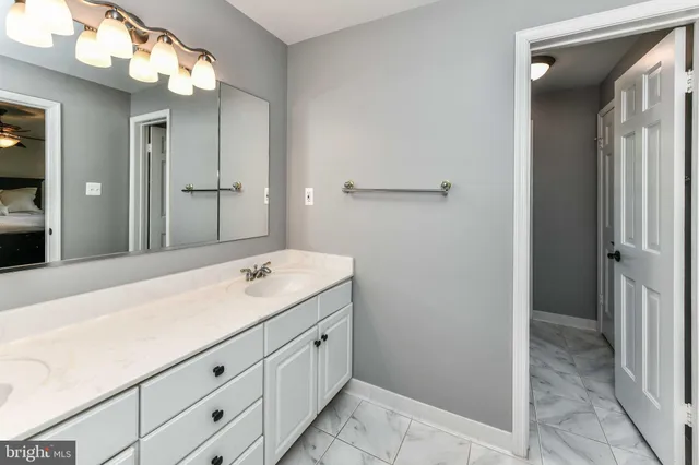 a view of an outdoor space with garden and furniture