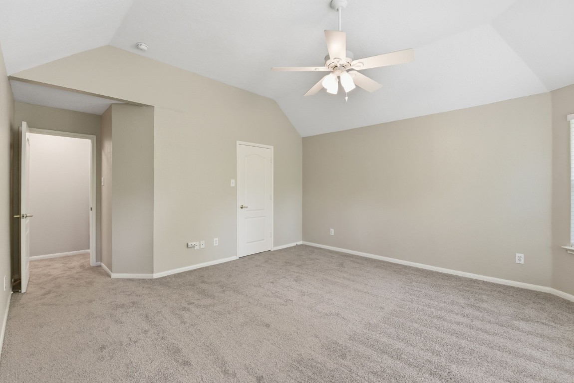 3414 Hackberry Court Spring, TX 77388 - Photo 45 of 50 Another look at this secondary bedroom upstairs with a great closet and a full bathroom right outside of the bedroom- not shared with any other bedrooms!