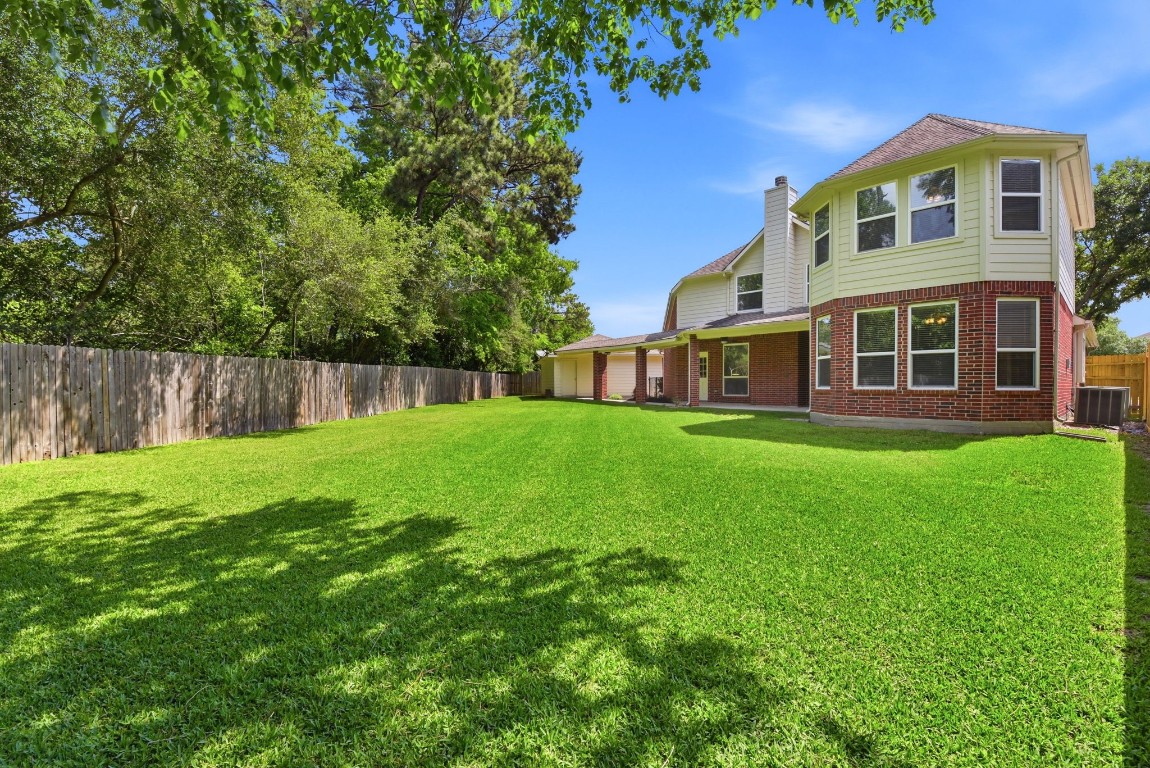 3414 Hackberry Court Spring, TX 77388 - Photo 47 of 50 This house is set on over a quarter of an acre! The backyard has so much space to make your own!