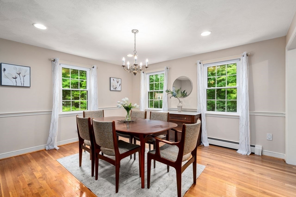19 Brady Loop Andover, MA 01810 - Photo 12 of 35 a view of a dining room with furniture window and outside view