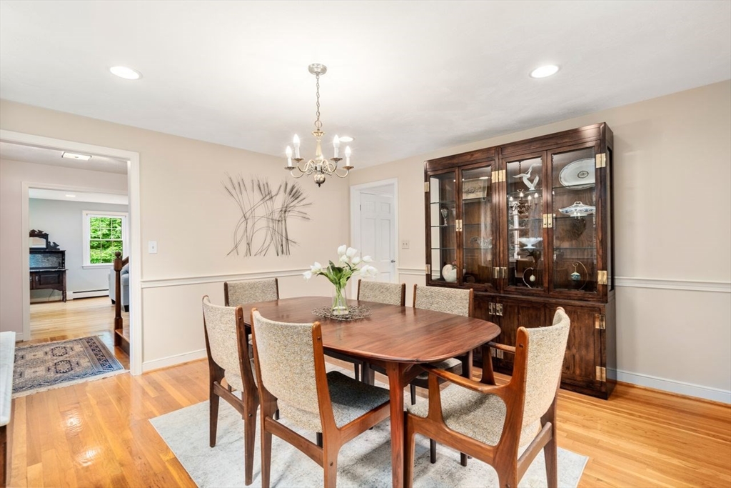 19 Brady Loop Andover, MA 01810 - Photo 13 of 35 a view of a dining room with furniture window and wooden floor