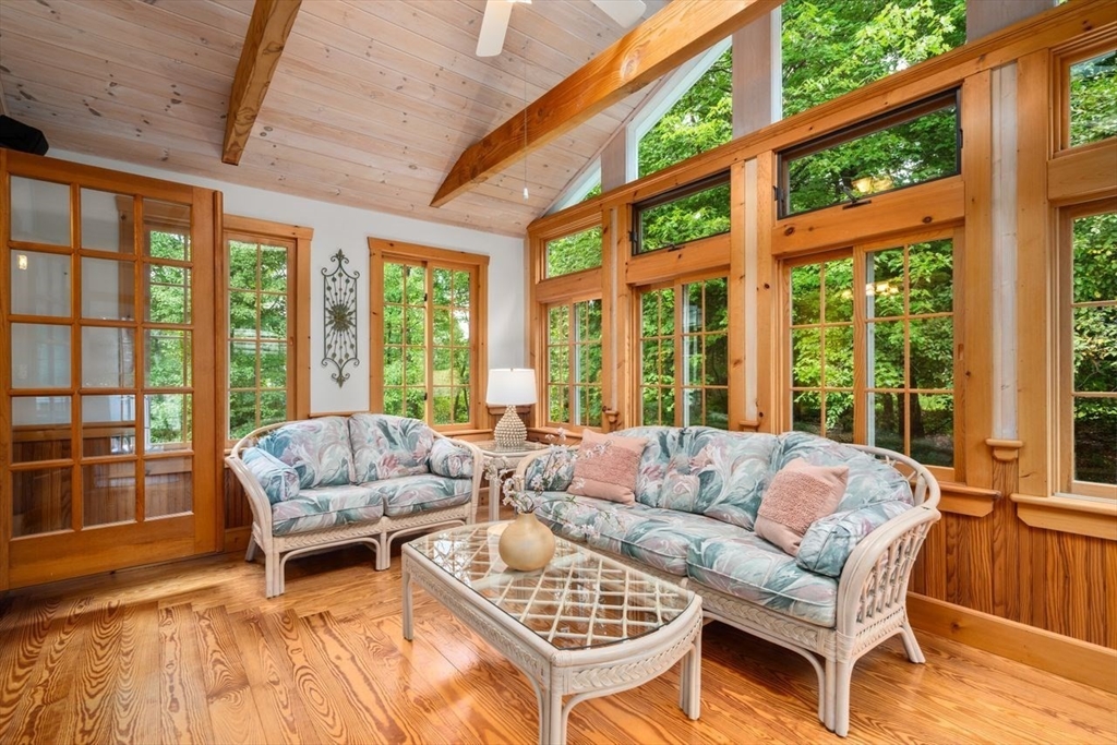 19 Brady Loop Andover, MA 01810 - Photo 14 of 35 a living room with furniture and a large window