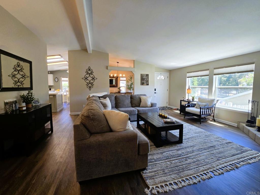 2239 Black Canyon Road, Unit 55 Ramona, CA 92065 - Photo 18 of 38 a living room with furniture or couch and a wooden floor