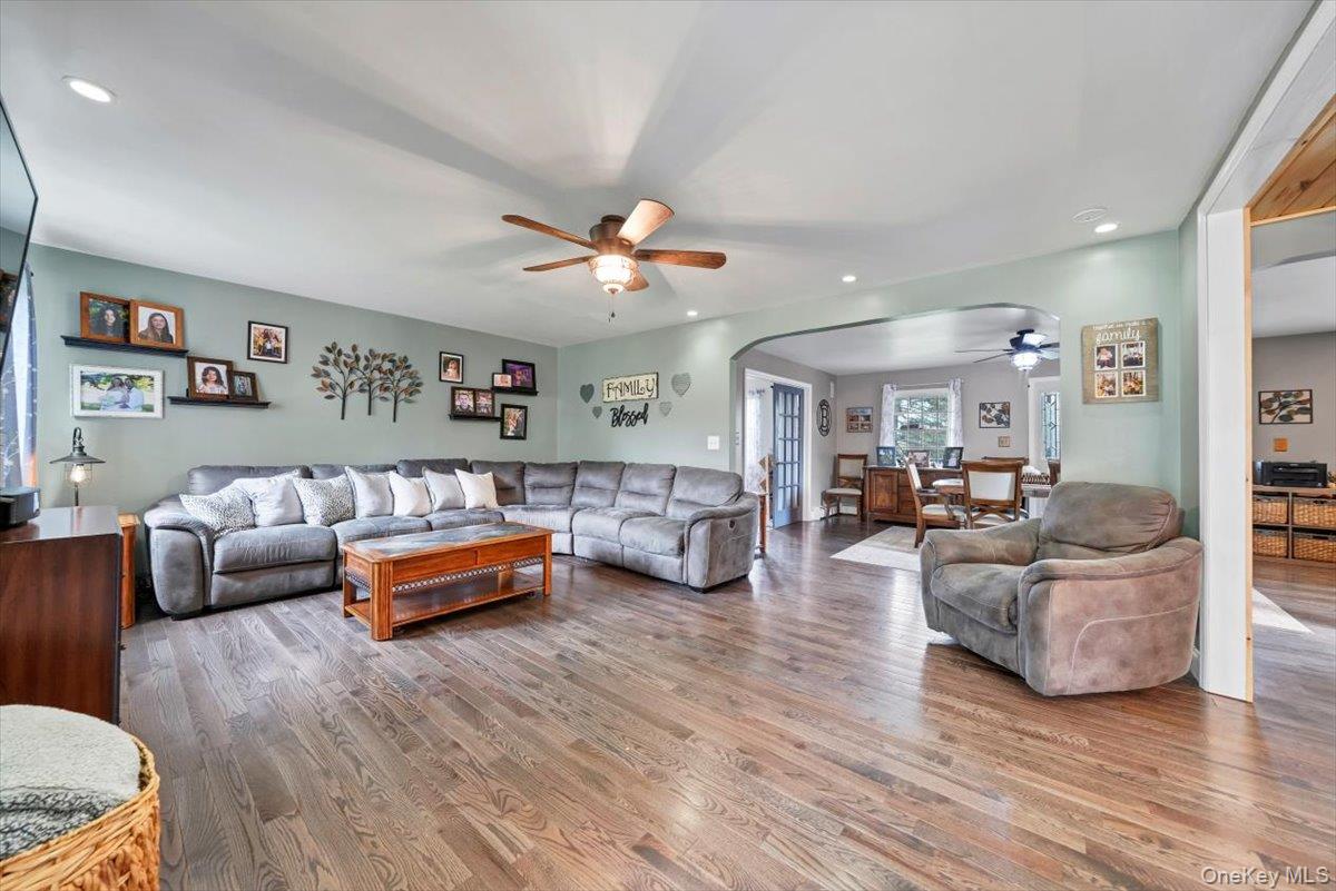 818 Winterton Road Middletown, NY 10940 - Photo 3 of 15 a living room with furniture and a wooden floor