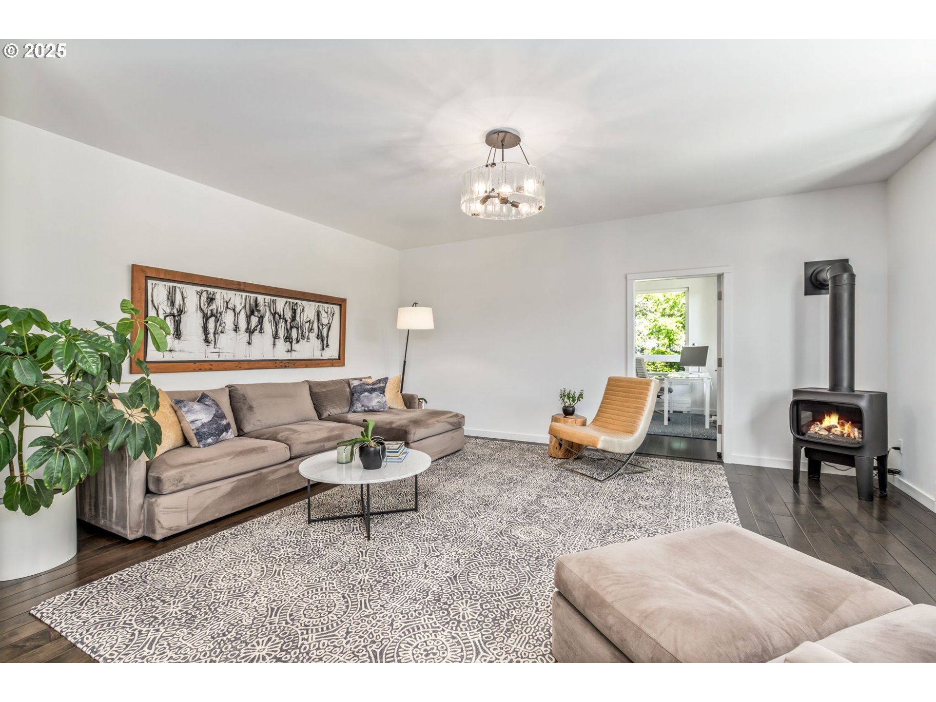 10190 Pine Ridge Drive Nehalem, OR 97131 - Photo 6 of 35 a living room with furniture and wooden floor