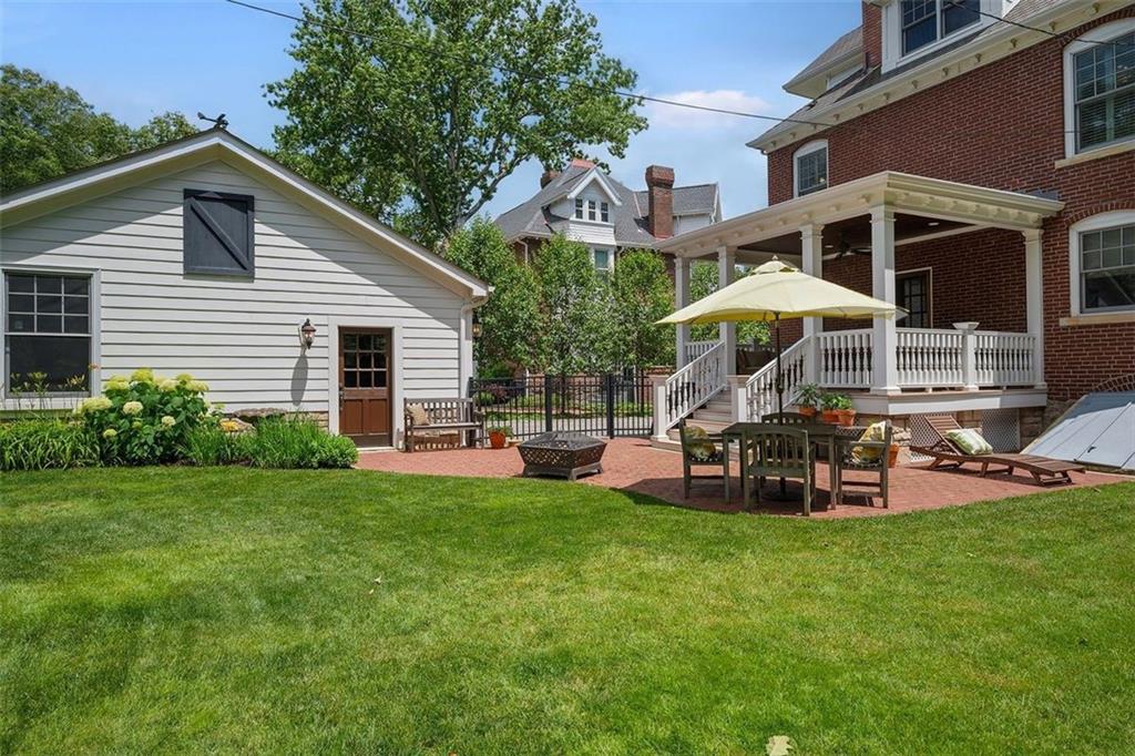 209 Chestnut Road Sewickley, PA 15143 - Photo 12 of 49 a view of a house with a yard and sitting area