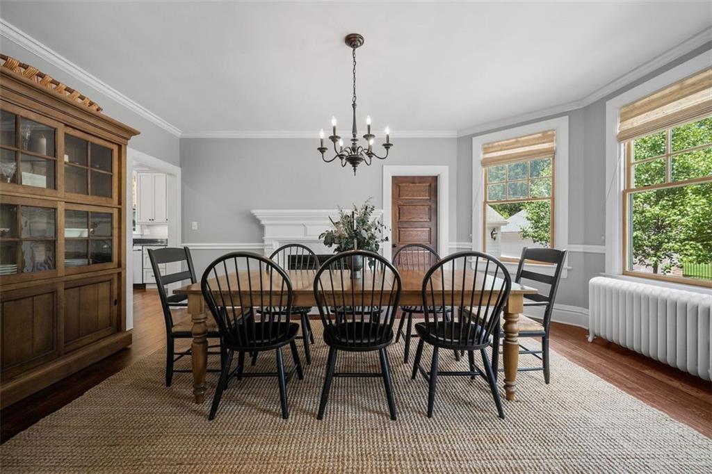 209 Chestnut Road Sewickley, PA 15143 - Photo 22 of 49 a view of a dining room with furniture window and wooden floor
