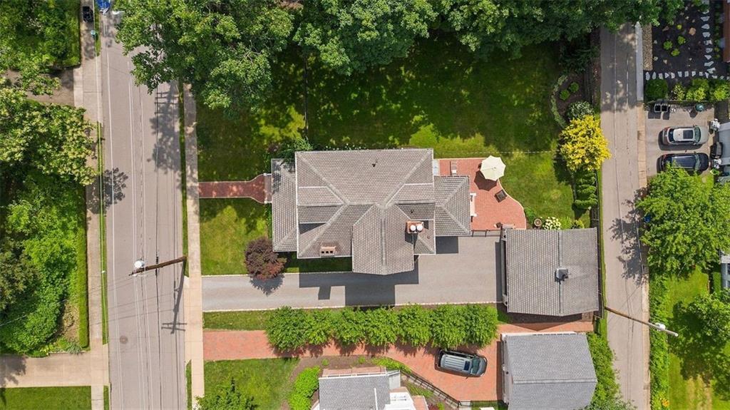 209 Chestnut Road Sewickley, PA 15143 - Photo 3 of 49 an aerial view of multiple houses with yard