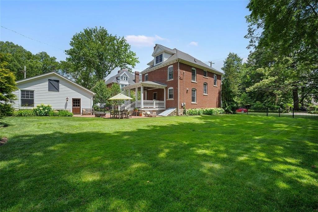 209 Chestnut Road Sewickley, PA 15143 - Photo 10 of 49 a front view of house with yard and green space