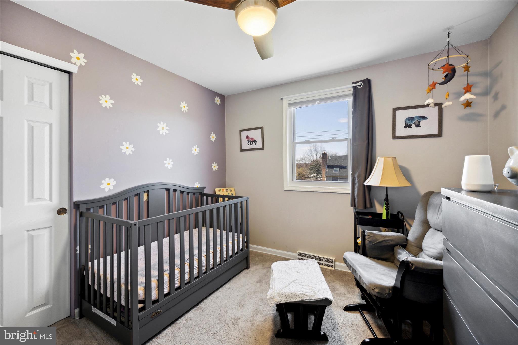 1737 Arlington Road Blue Bell, PA 19422 - Photo 15 of 26 Bedroom 2 w/ Ceiling Fan