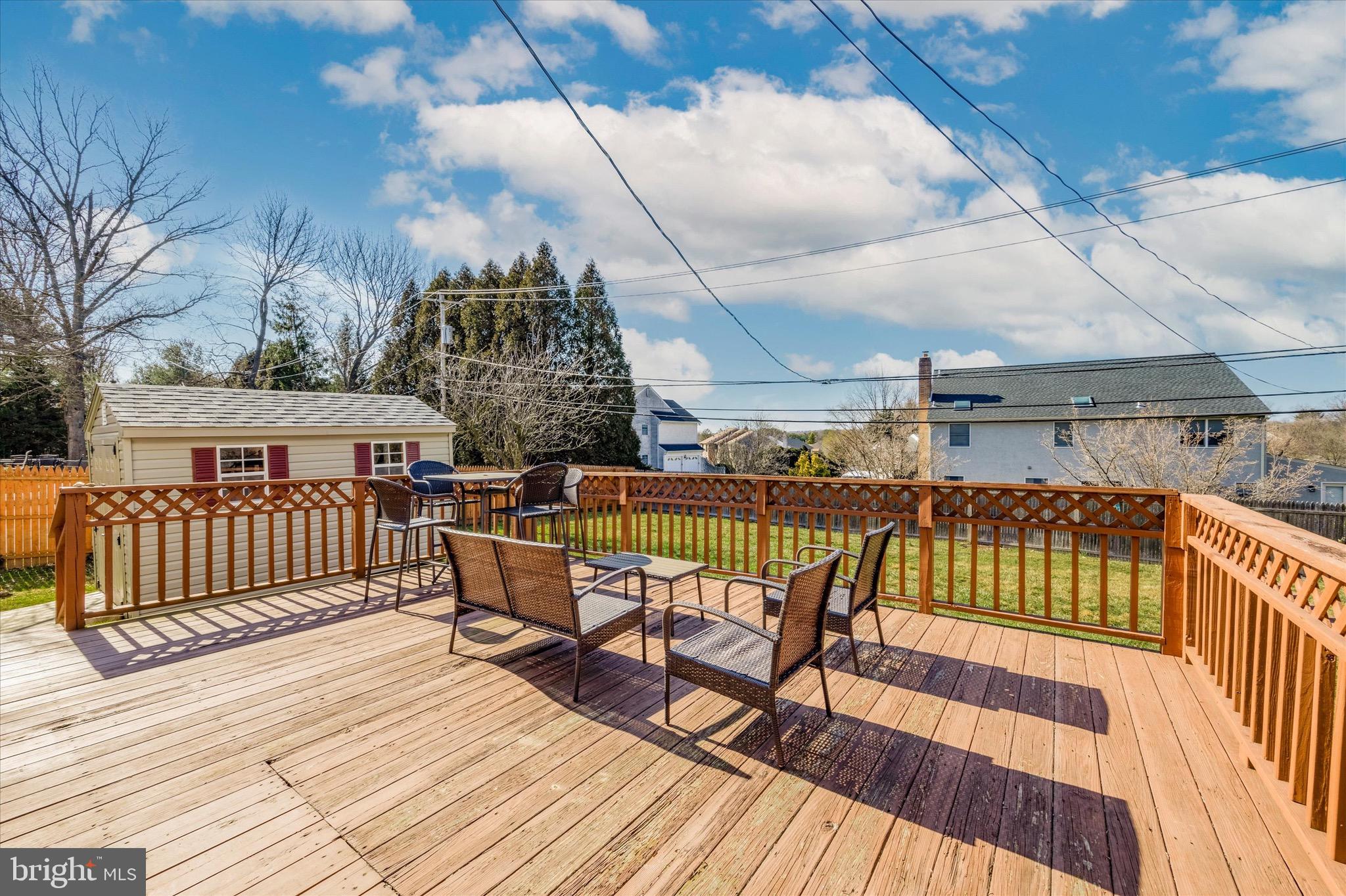 1737 Arlington Road Blue Bell, PA 19422 - Photo 20 of 26 Large Deck in Backyard