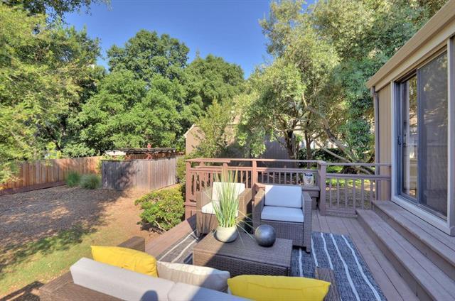 4 Farm Road Los Altos, CA 94024 - Photo 18 of 25 a view of a table and chairs on the roof deck