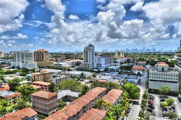 a city view