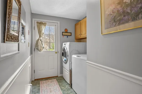 a room with storage and utility