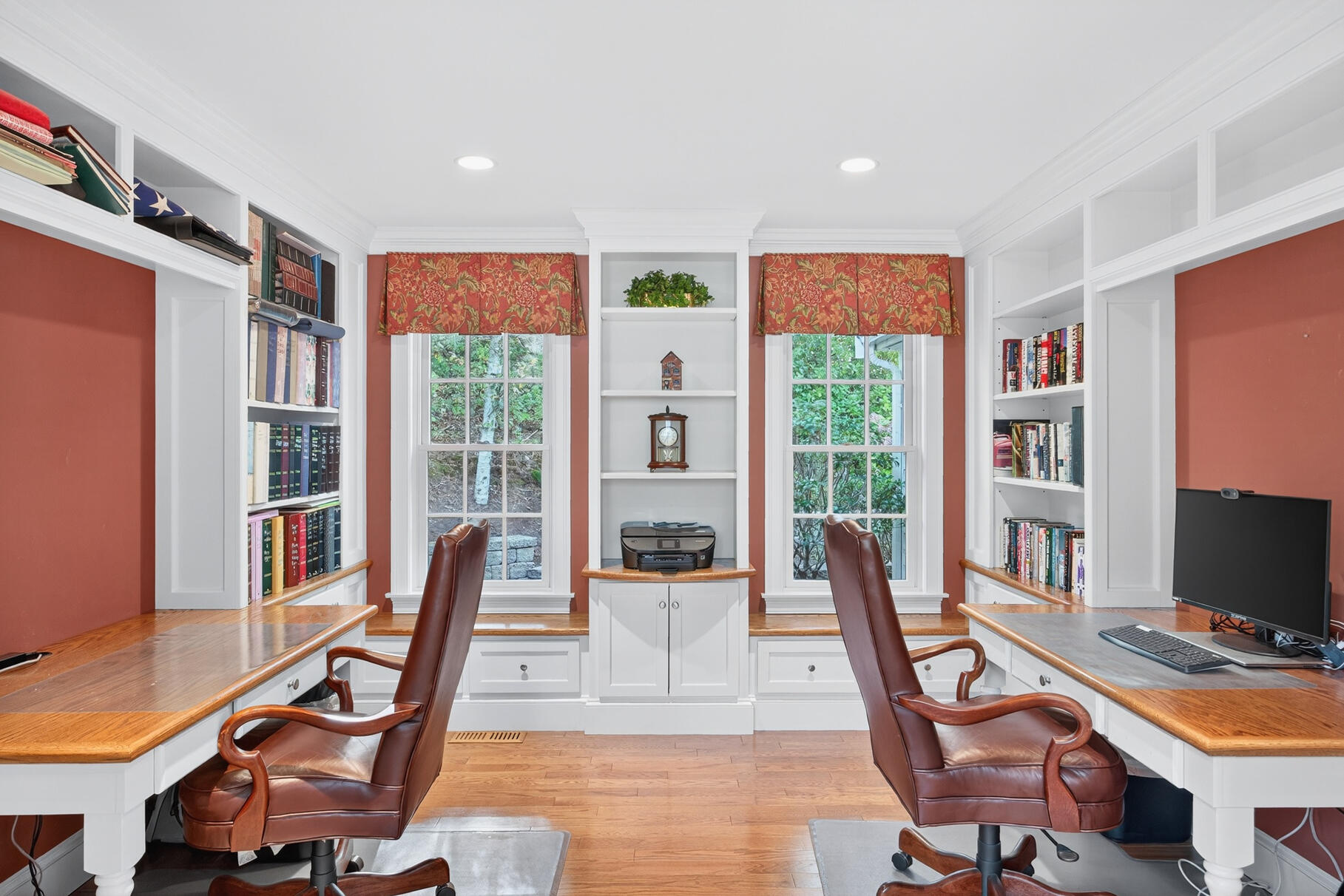 10 Brian Way Harwich, MA 02645 - Photo 31 of 75 a view of a workspace with furniture and a large window