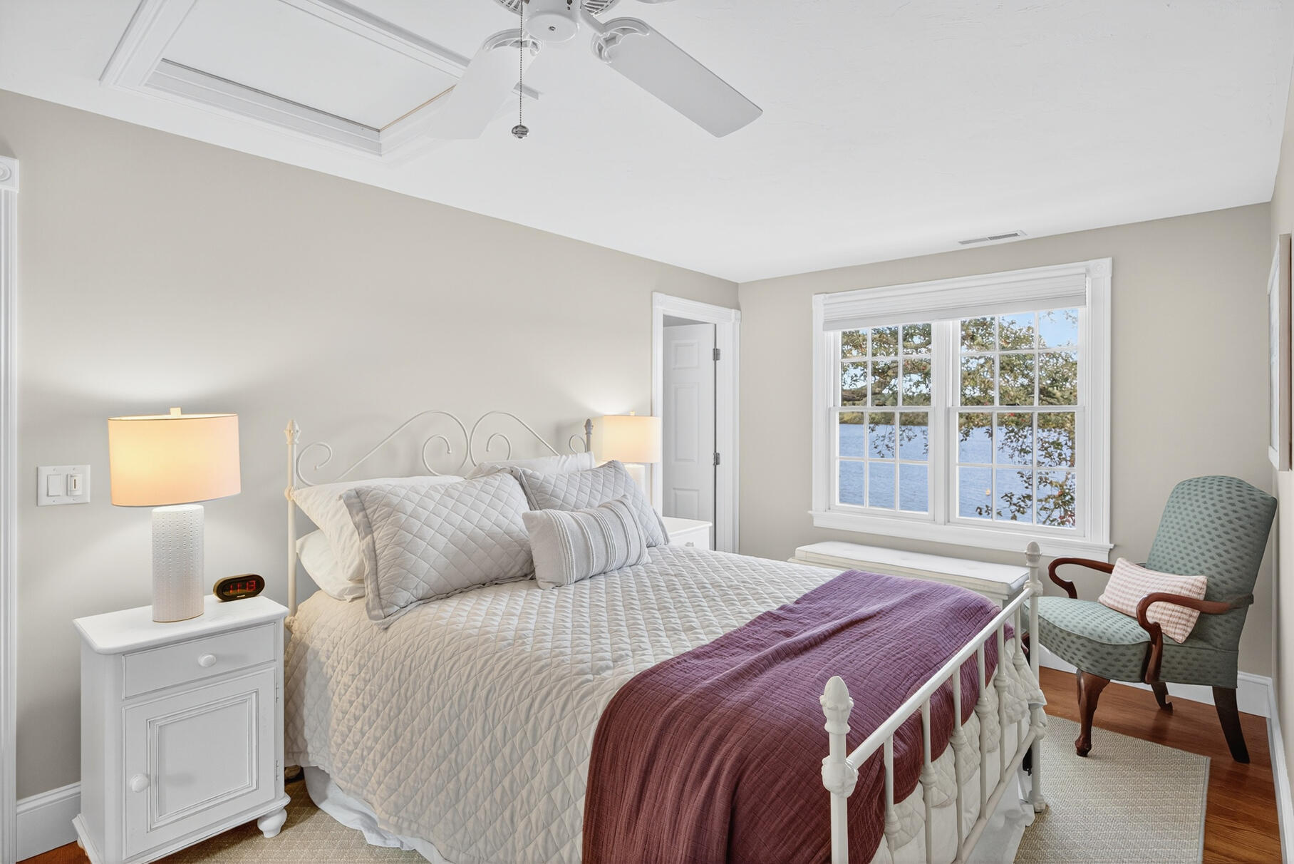 10 Brian Way Harwich, MA 02645 - Photo 37 of 75 a bedroom with a bed and a chair