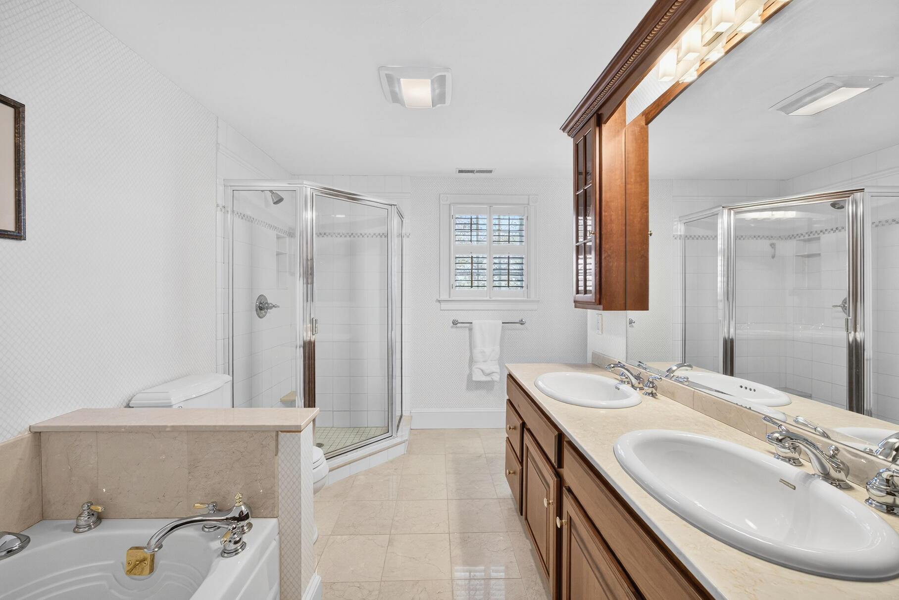 10 Brian Way Harwich, MA 02645 - Photo 40 of 75 a bathroom with a sink double vanity and a mirror