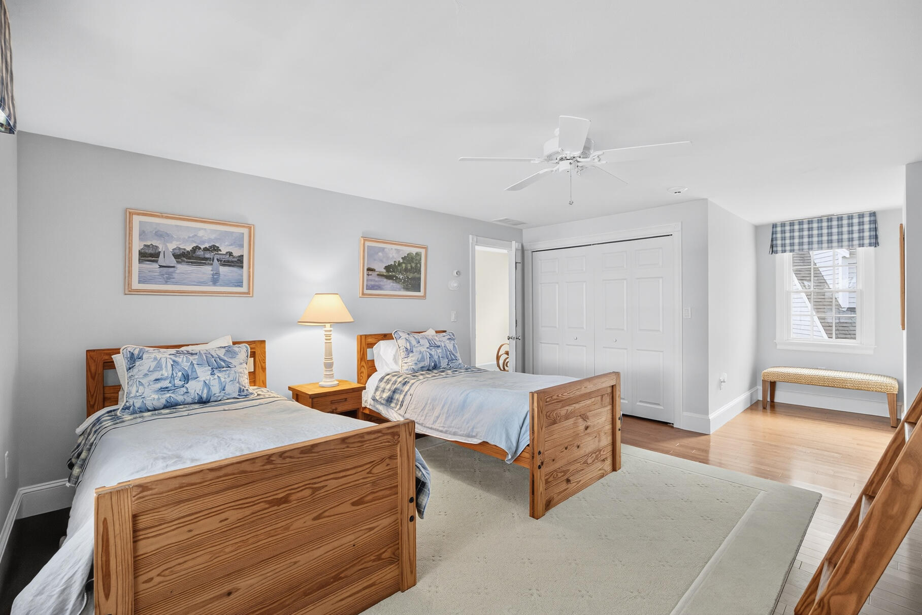 10 Brian Way Harwich, MA 02645 - Photo 44 of 75 a bedroom with two beds and painting on the wall