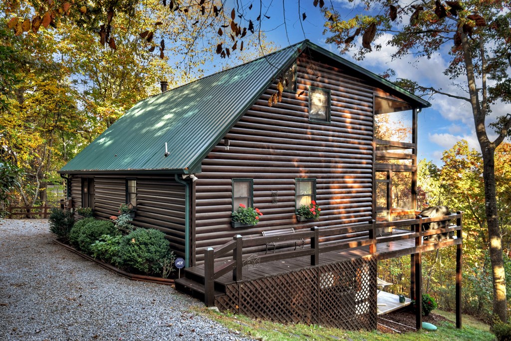 392 Eagles Nest Mountain Road Blue Ridge, GA 30513 - Photo 4 of 51 a front view of a house with street