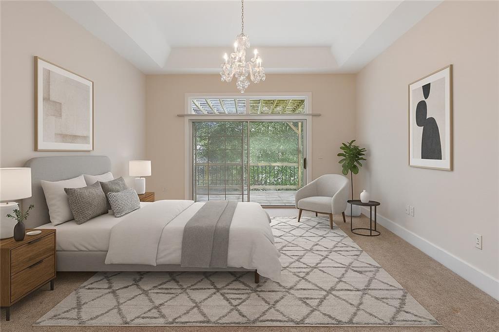 267 Starcross Lane Jasper, GA 30143 - Photo 8 of 46 a bedroom with a bed and a large window