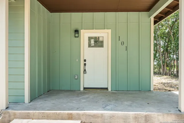 a view of a small space