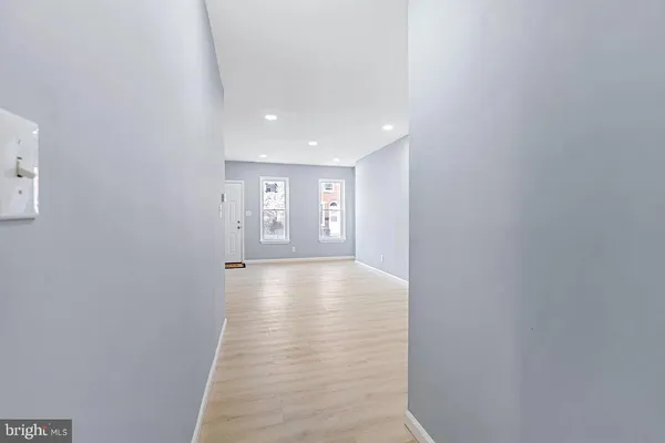 a view of an empty room with window