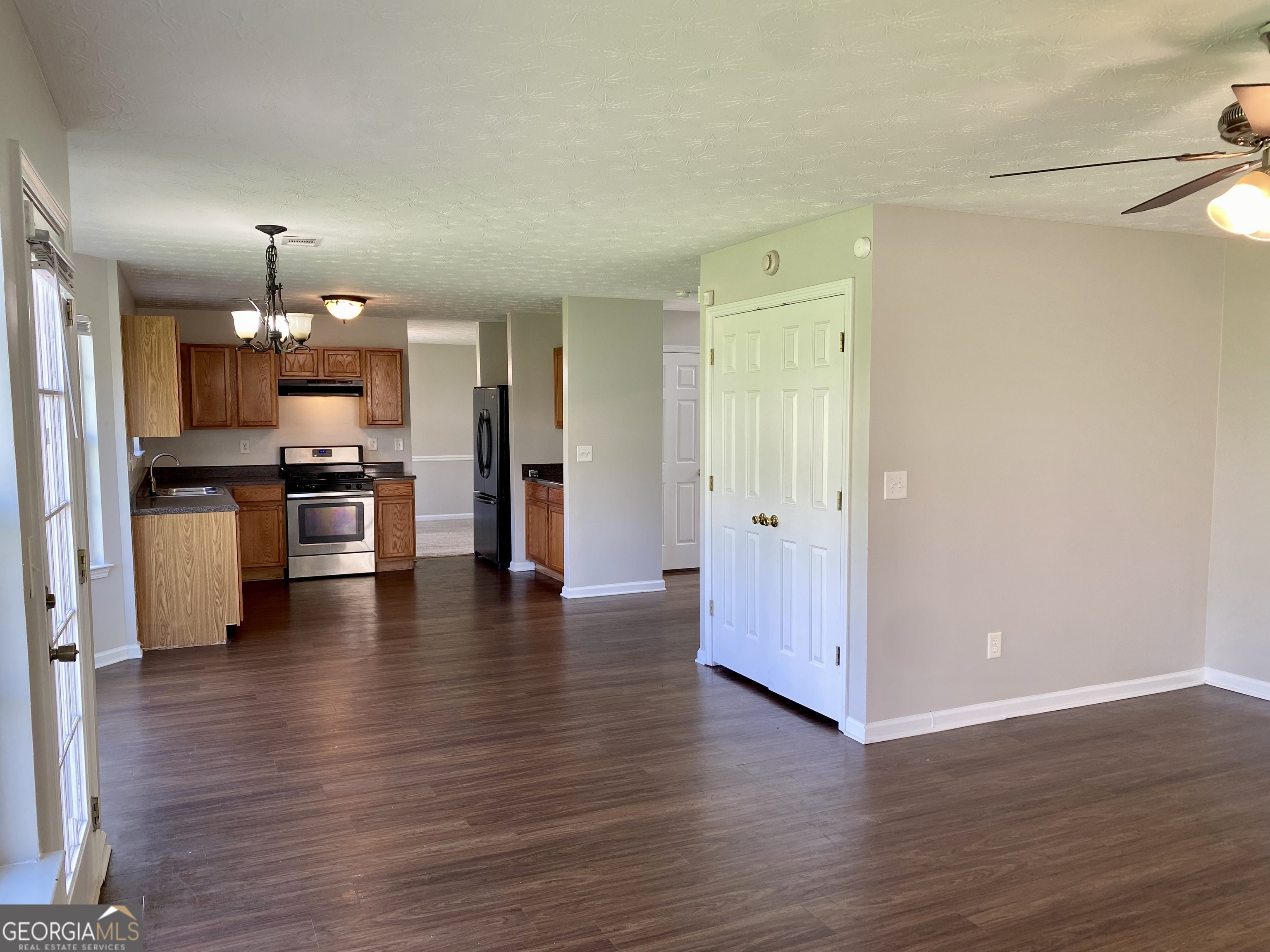 456 Parkside Way McDonough, GA 30253 - Photo 5 of 14 a view of kitchen with cabinets and stainless steel appliances