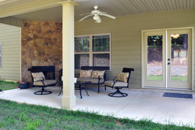 10252 Whitesville Road Fortson, GA 31808 - Photo 8 of 26 Covered Back Porch