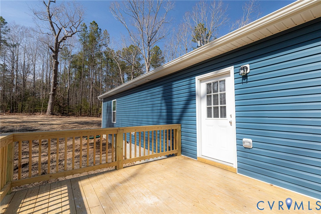 5301 Pine Fork Road Quinton, VA 23141 - Photo 6 of 41 a view of a house with a balcony