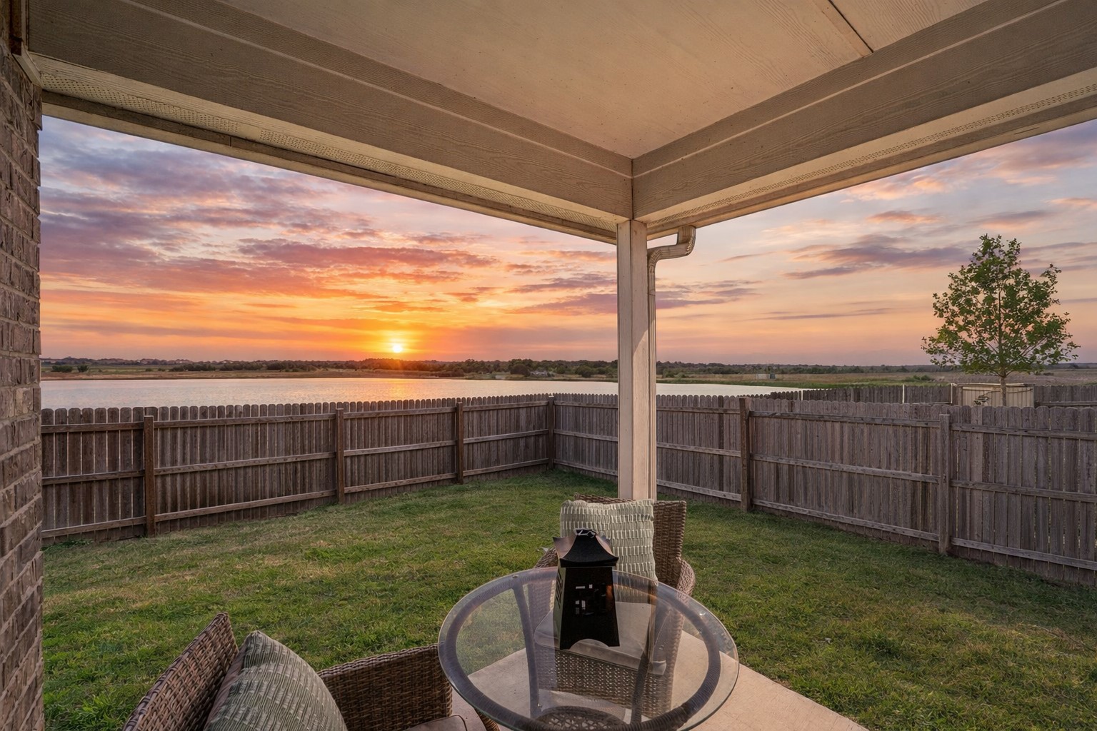 210 Helen Road Hutto, TX 78634 - Photo 2 of 20 a view of a porch with furniture and garden