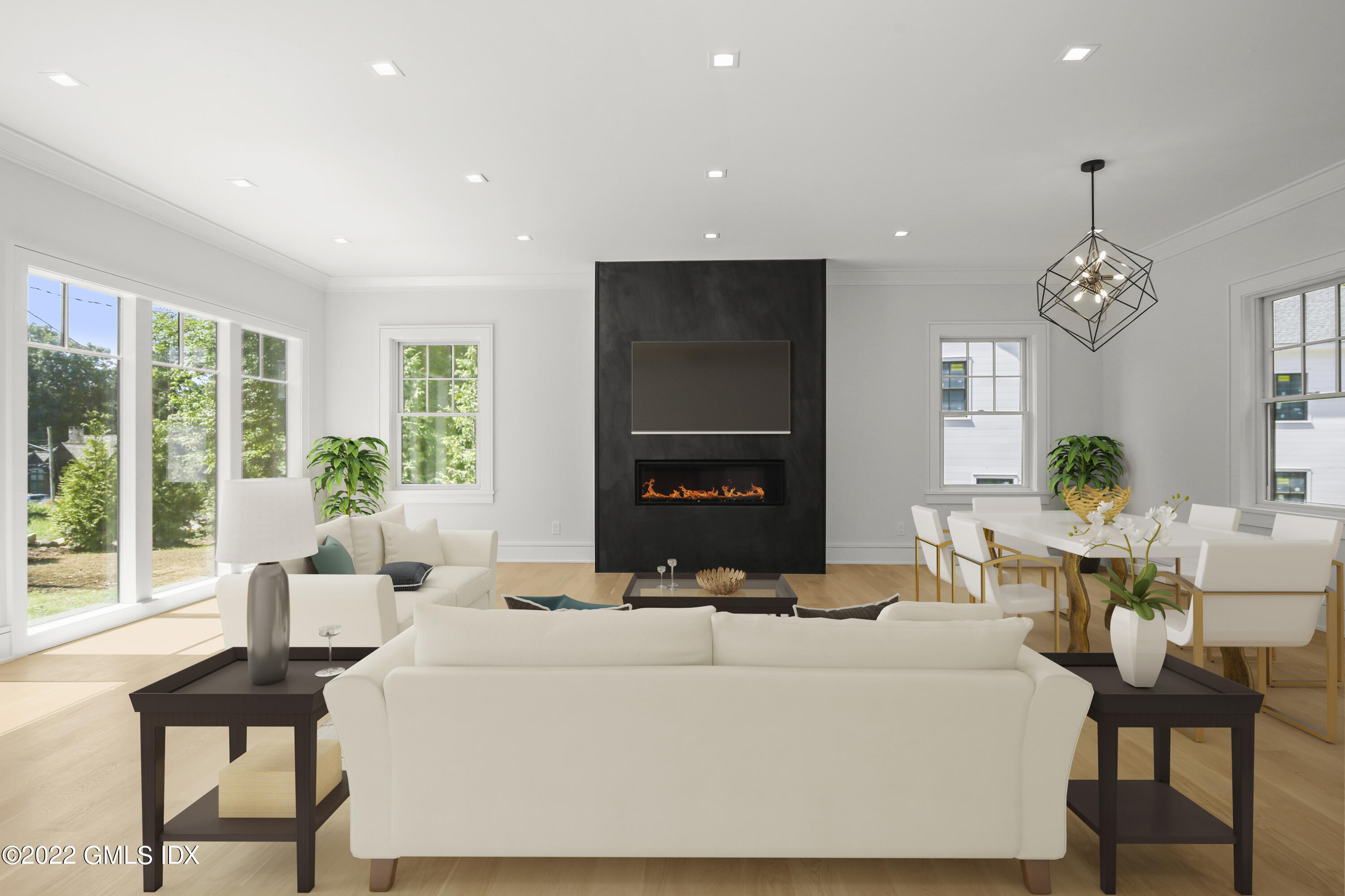 106 Sheep Hill Road Riverside, CT 06878 - Photo 13 of 53 a living room with furniture and a fireplace