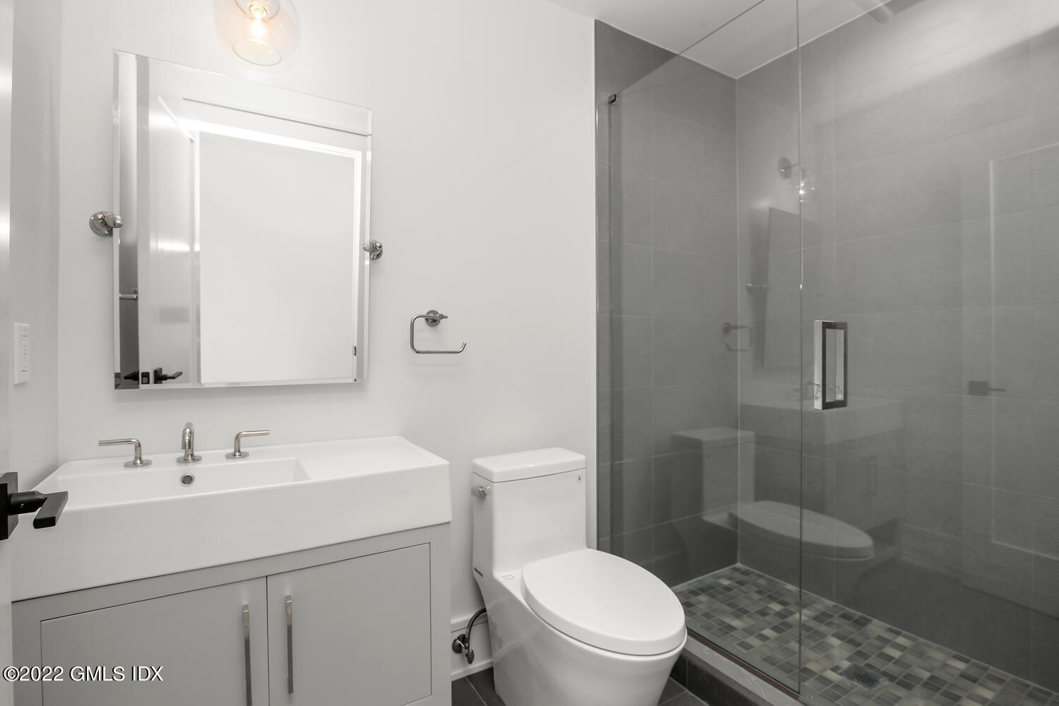 106 Sheep Hill Road Riverside, CT 06878 - Photo 51 of 53 a bathroom with a sink a toilet and shower