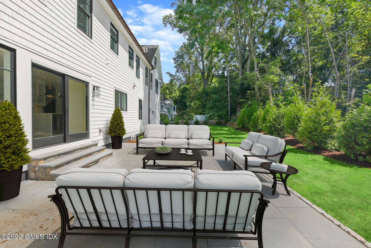 106 Sheep Hill Road Riverside, CT 06878 - Photo 53 of 53 Backyard w furniture