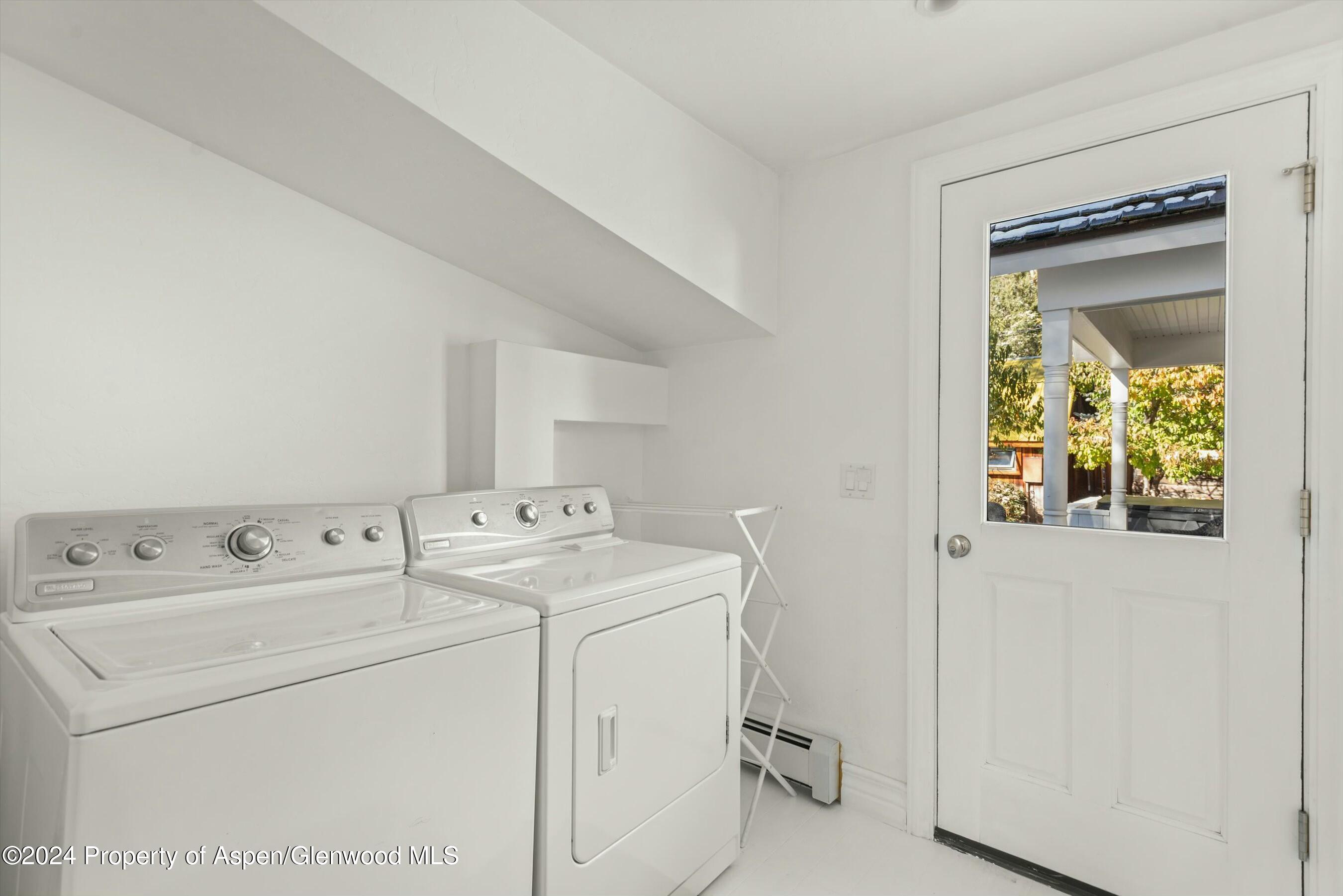 120 East Sopris Drive Basalt, CO 81621 - Photo 16 of 30 a utility room with dryer and washer