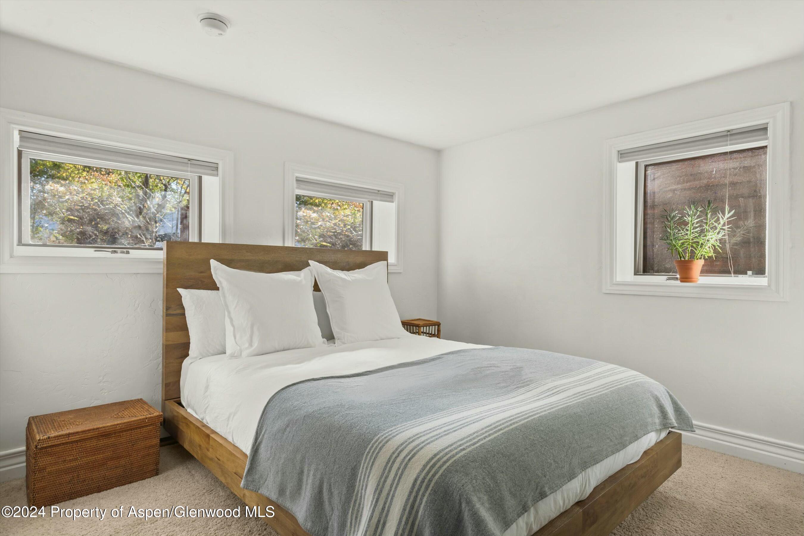120 East Sopris Drive Basalt, CO 81621 - Photo 26 of 30 a bedroom with a bed and a window